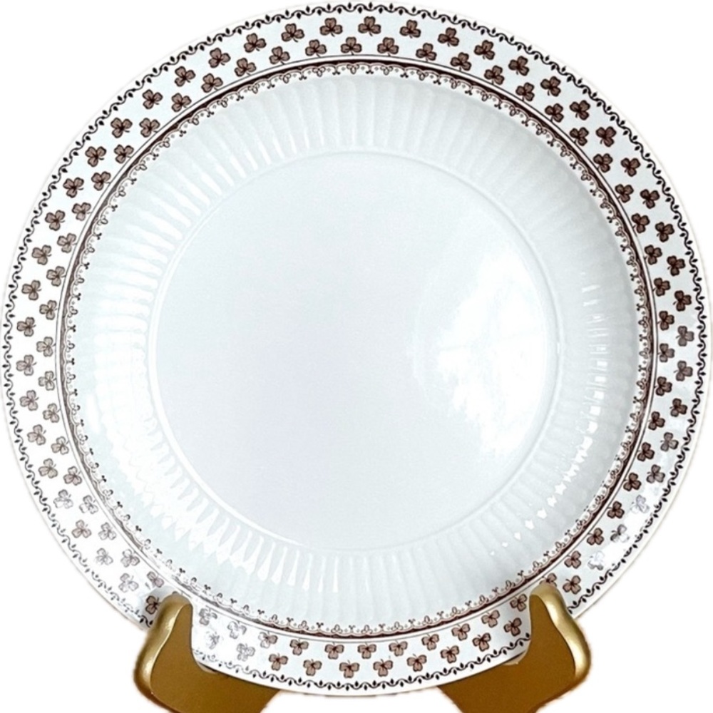 W* Adams & Sons Vintage Ironstone Salad Plate Set of 8
